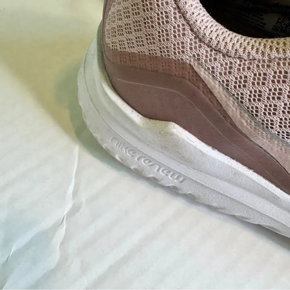 Nike Renew Pink Mesh Running Shoes Sneakers Womens 9 Casual Classic Comfort